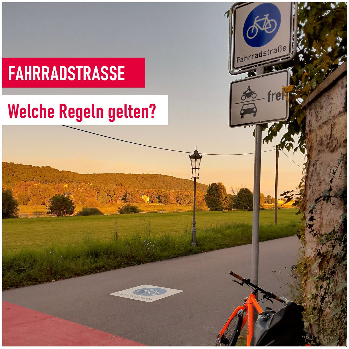 Fahrradstraße Welche Regeln gelten?