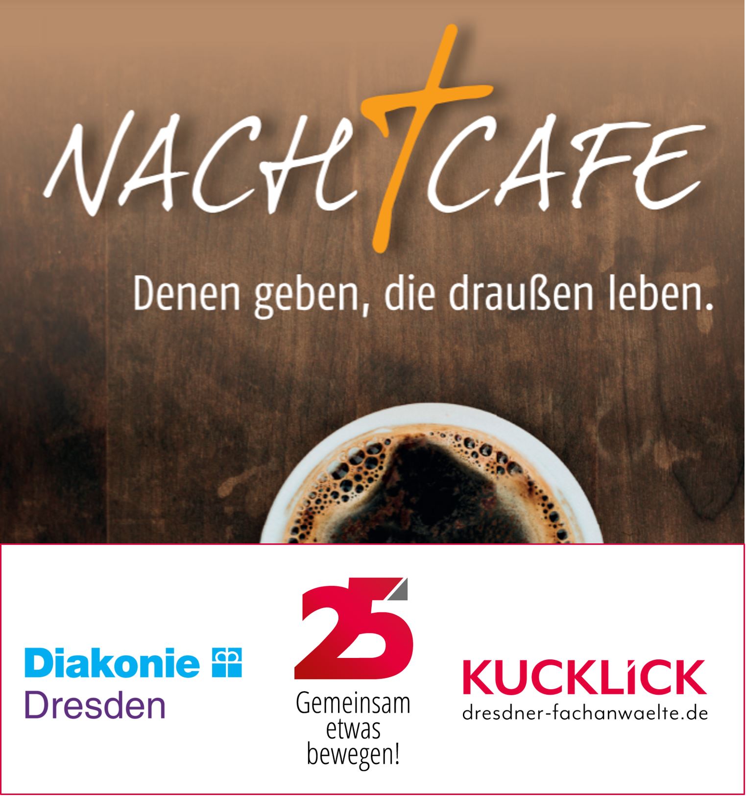 25 - Gemeinsam etwas bewegen! // Diakonie_Nachtcafé Dresden
