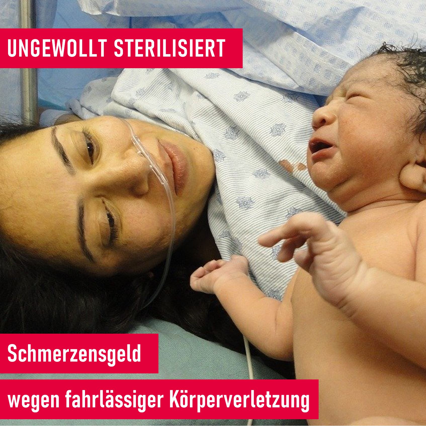 Ungewollt sterilisiert nach Kaiserschnitt_Schmerzensgeld wegen fahrlässiger Körperverletzung