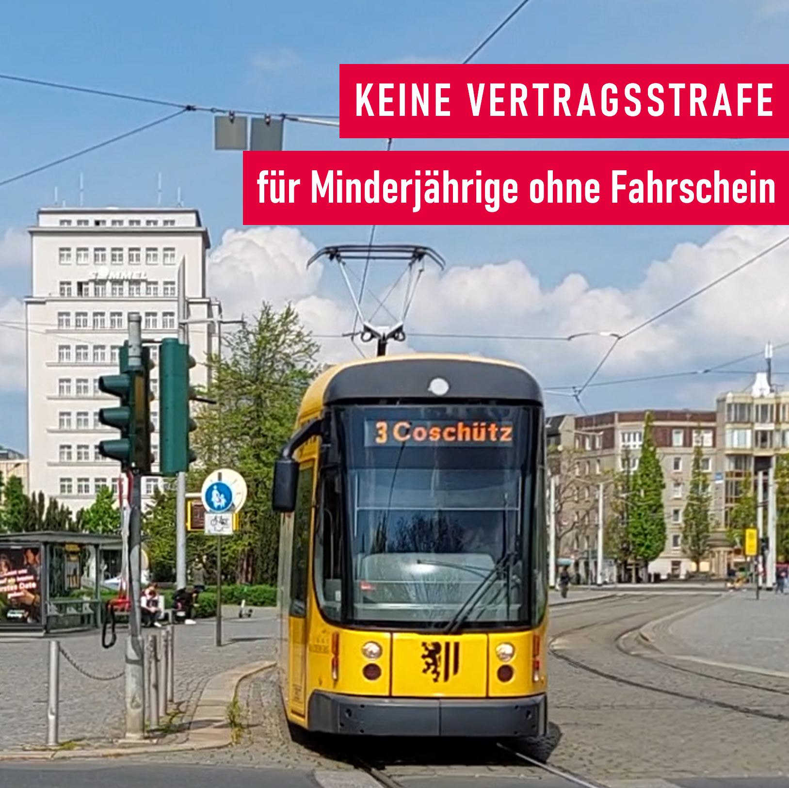 Minderjährige ohne Fahrschein