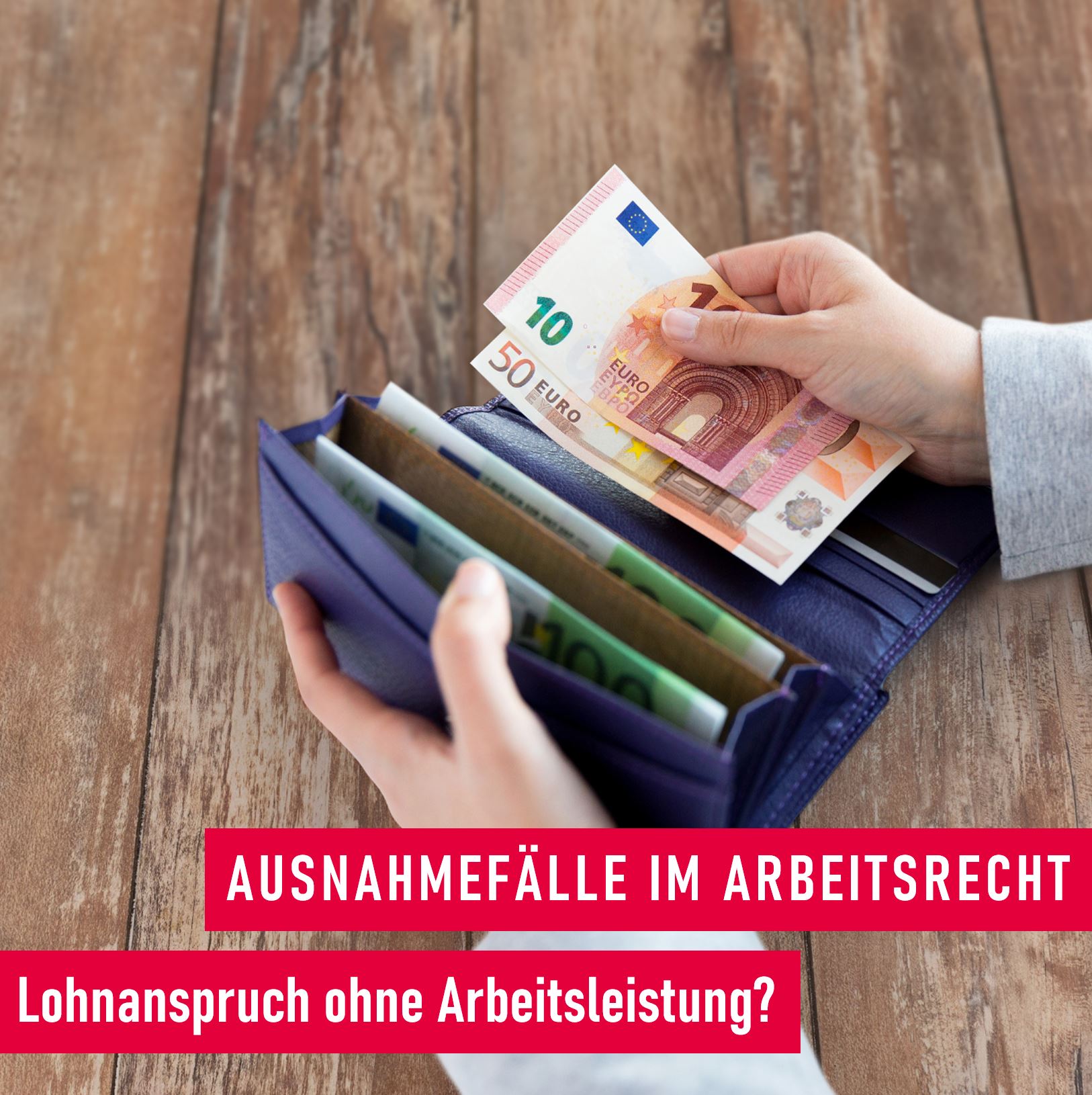 Arbeitslohn ohne Arbeitsleistung