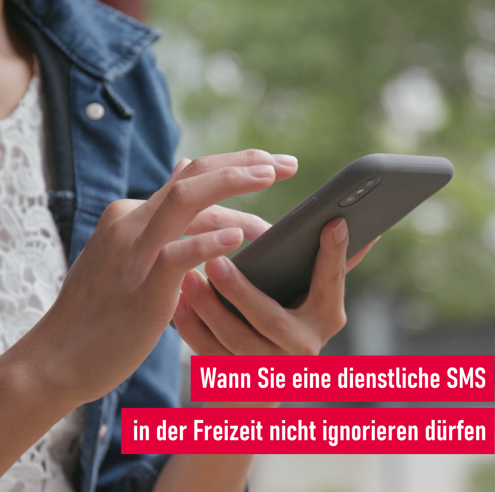 Wann Sie eine dienstliche SMS in der Freizeit nicht ignorieren dürfen