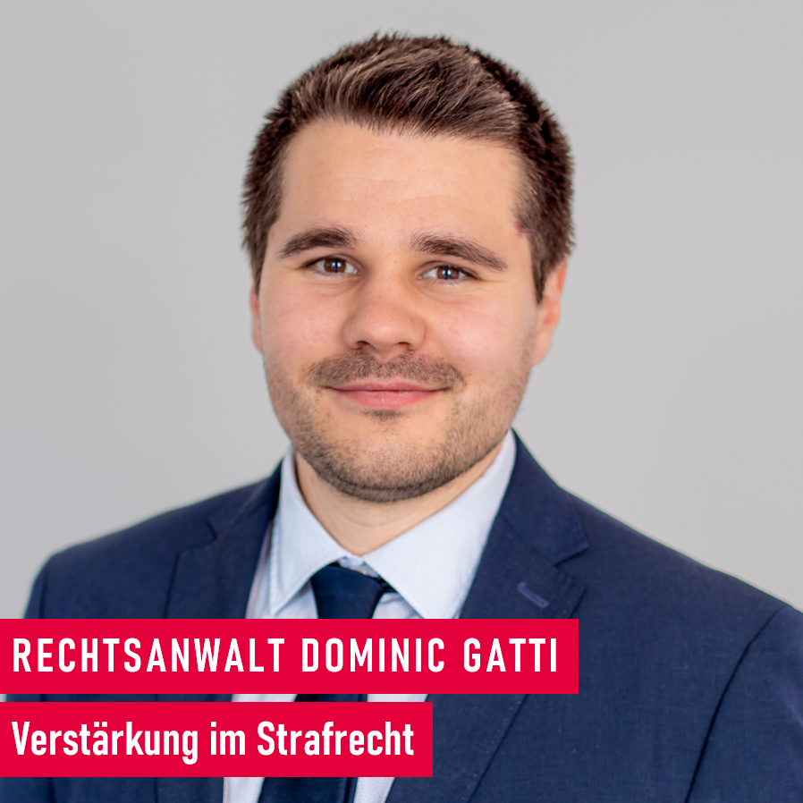 Rechtsanwalt Domonic Gatti: Verstärkung im Strafrecht