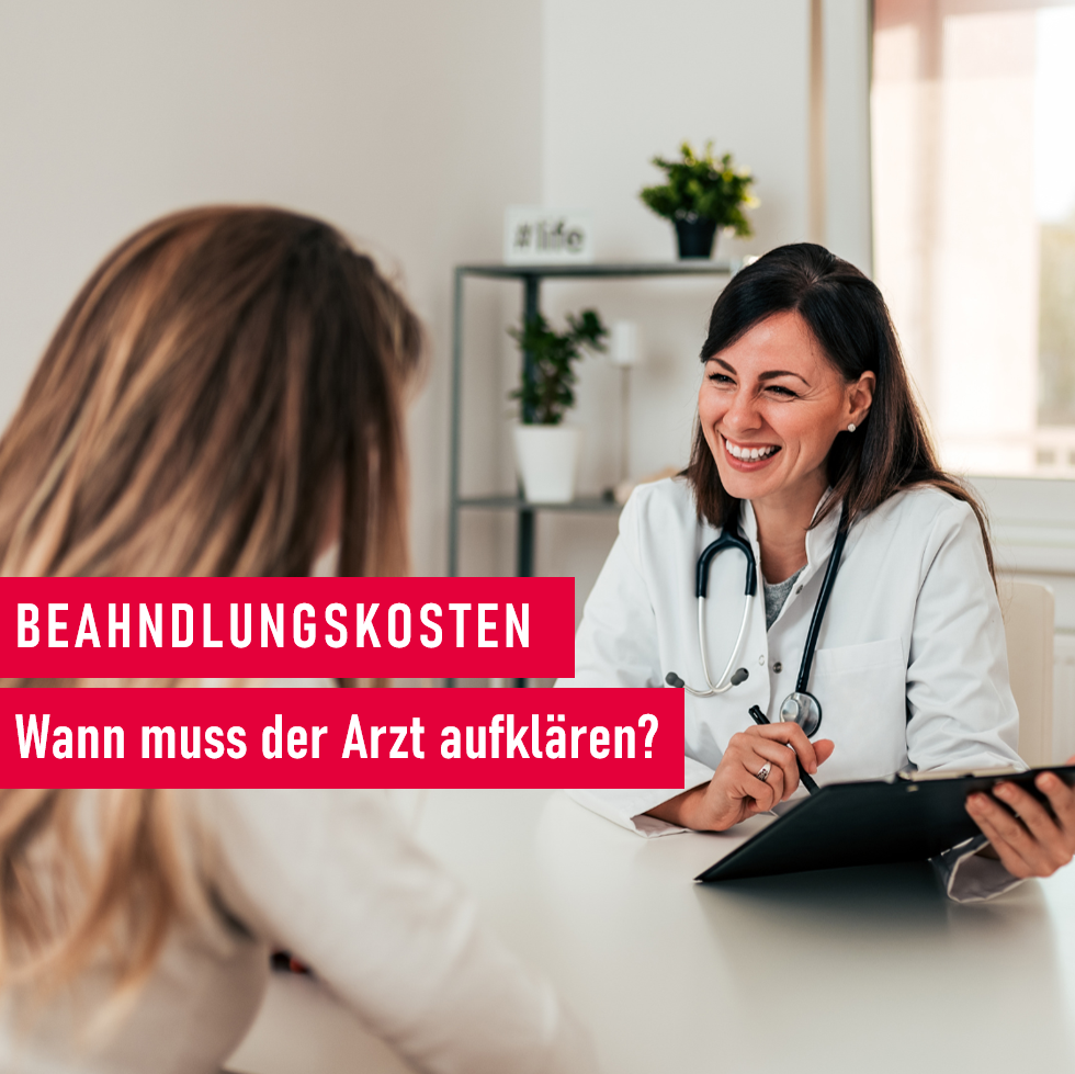 Wirtschaftliche Aufklärungspflicht des Arztes