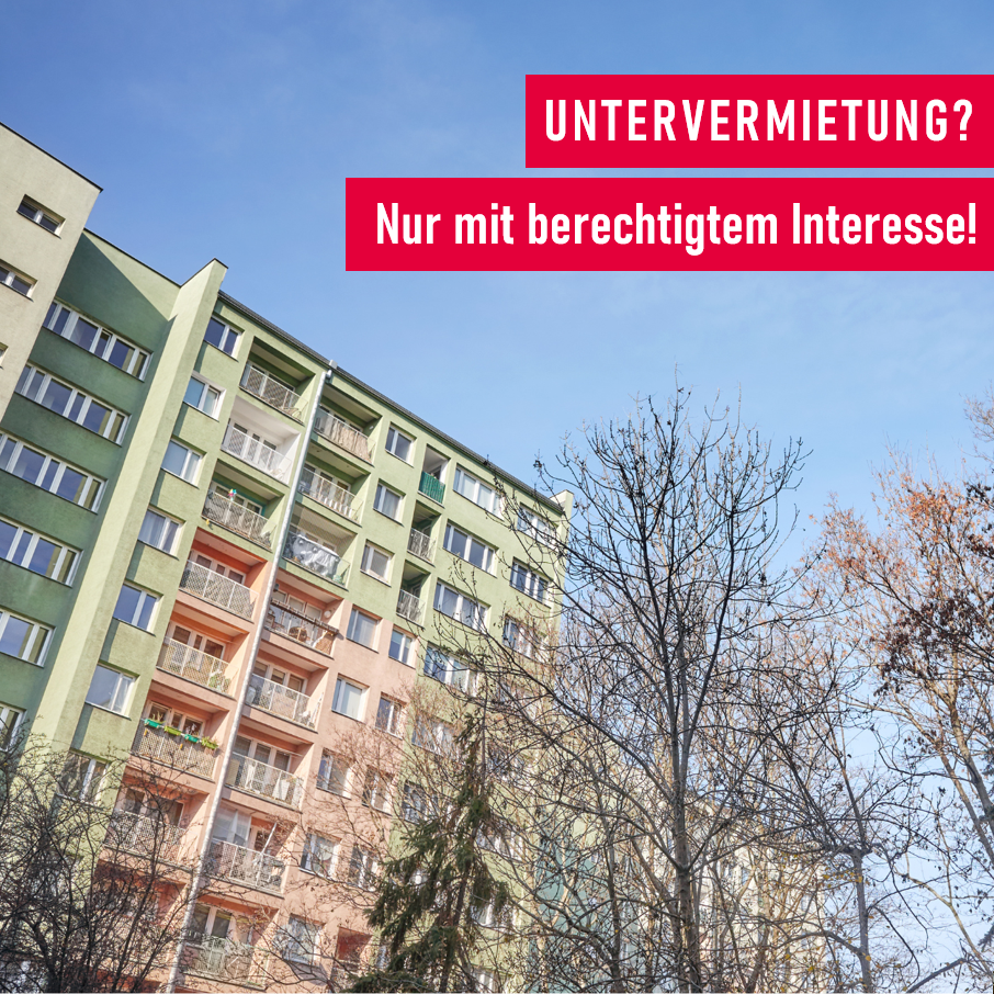 Untermietvertrag als Geschäftsmodell_BGH setzt klare Grenzen